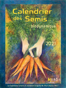 calendrier lunaire août 2021 - calendrier biodynamique d'après les travaux de Maria Thun