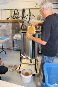 Extraction du miel