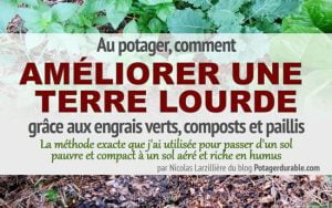 Comment améliorer naturellement une terre lourde