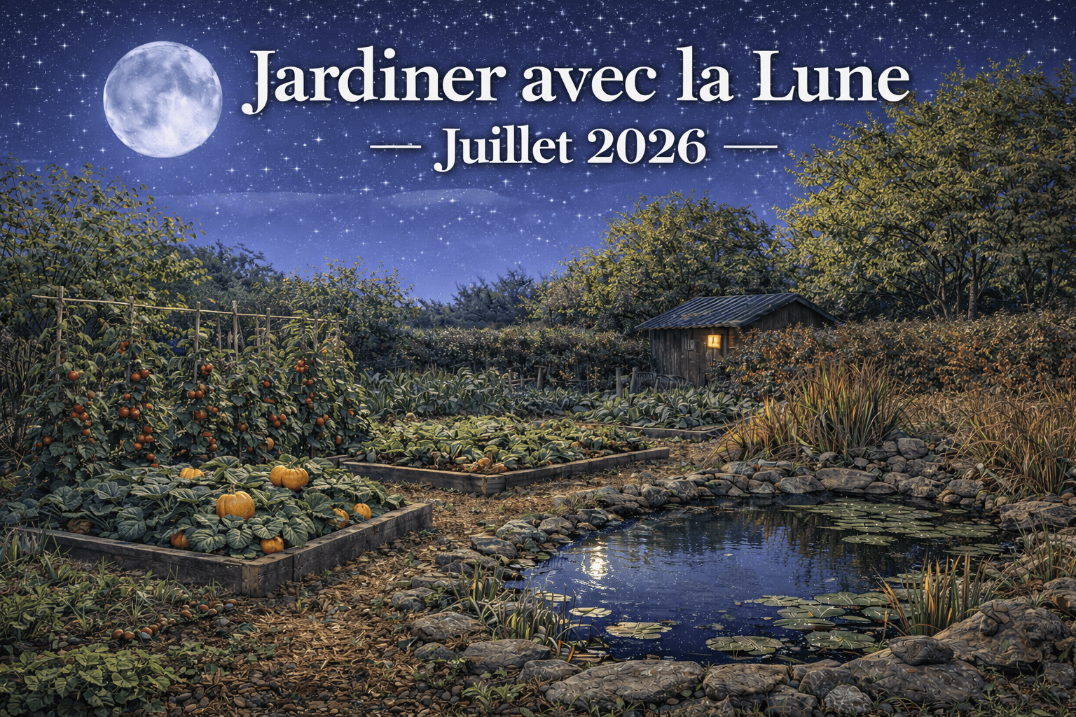 Calendrier lunaire des cultures juillet 2026