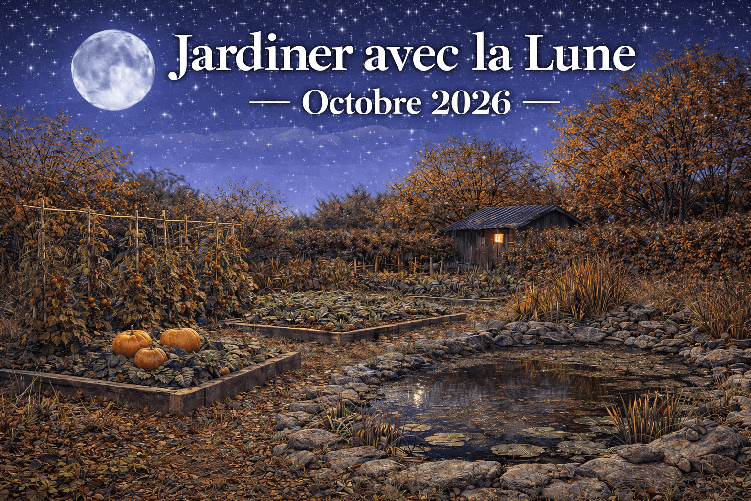 Calendrier lunaire des cultures octobre 2026